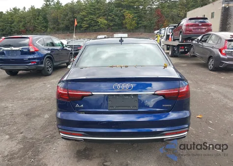 2021 Audi A4 Premium Plus 45 Tfsi S Line Quattro S Tronic из США, поврежденный, VIN WAUEAAF43MA039147